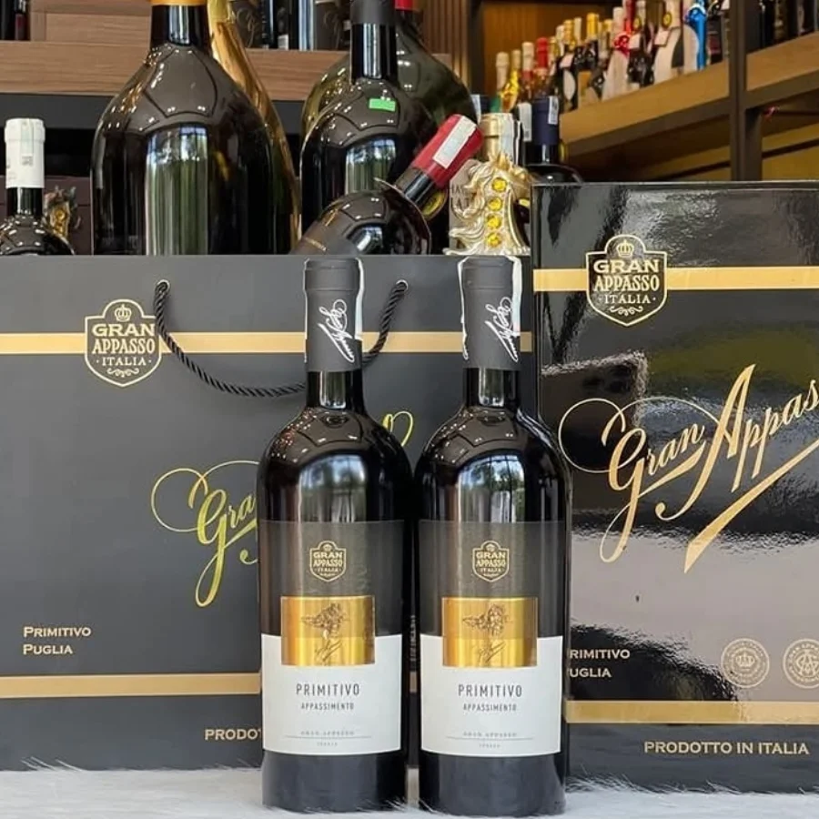 Vang Ý Gran Appasso Appassimento Primitivo 16%