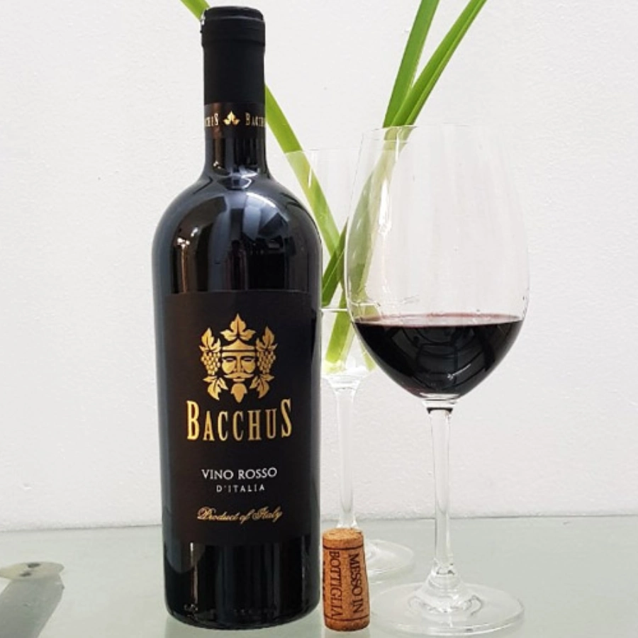 Vang Ý Bacchus Vino Rosso IGP 14,5%