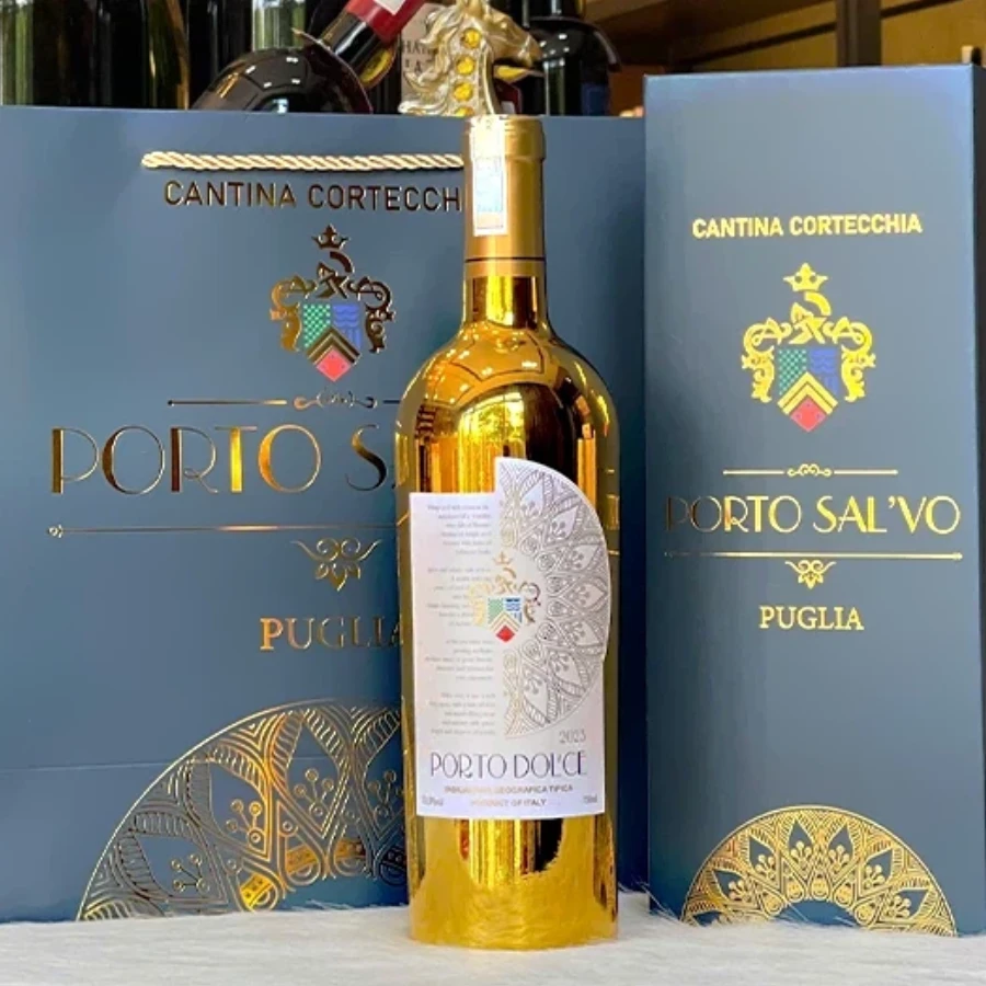 Rượu Vang Ý Porto Dol'ce Semi Dolce Gold 11,5%