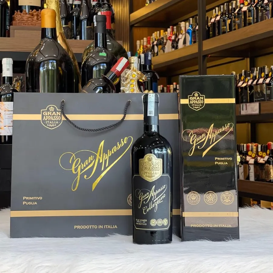 Vang Ý Gran Appasso Edizione Old Vines Thượng Hạng