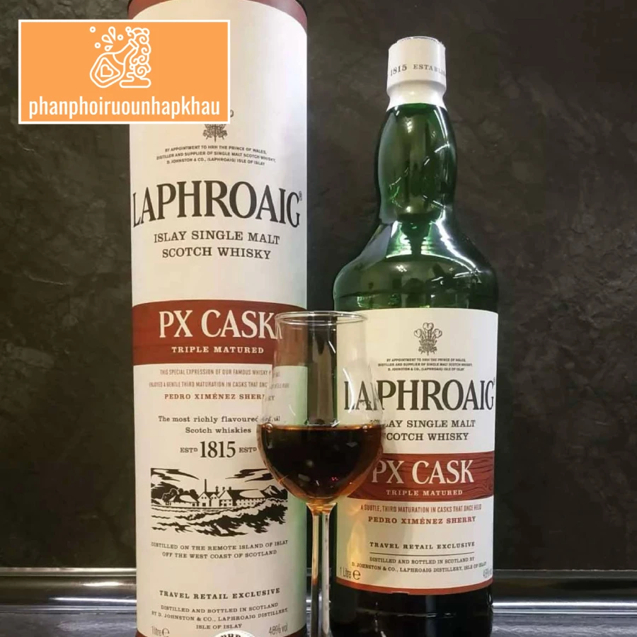 Hương vị của rượu Laphroaig Pedro Ximenez Cask