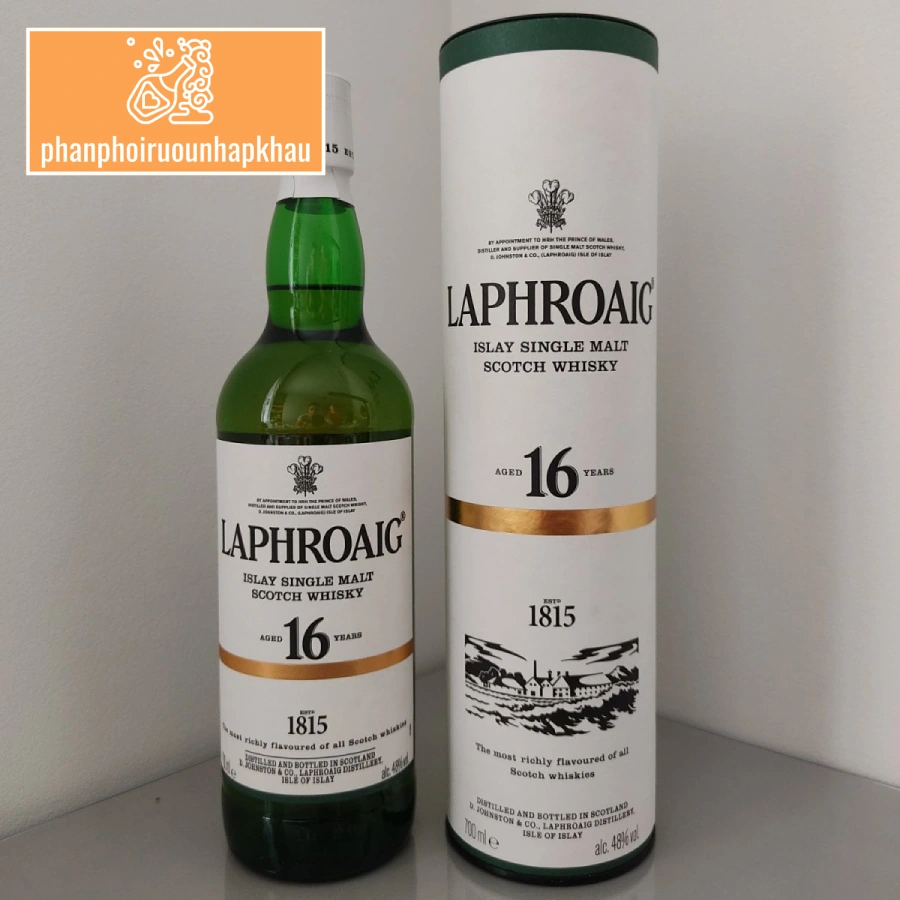 Hương vị đặc biệt của rượu Laphroaig 16 YO