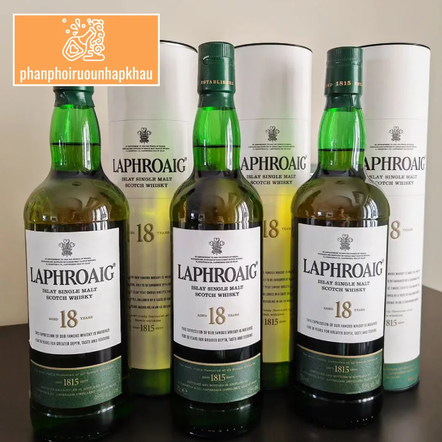 Thưởng thức rượu Laphroaig 18 như một chuyên gia