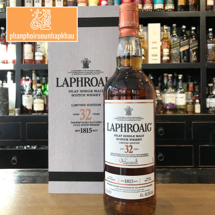 Cách thưởng thức rượu Laphroaig 32 YO chuẩn chuyên gia