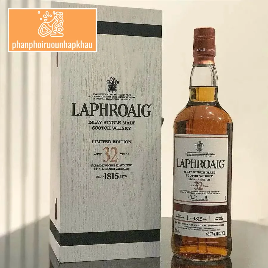 Trọn Vẹn Hương Vị Rượu Laphroaig 32 YO