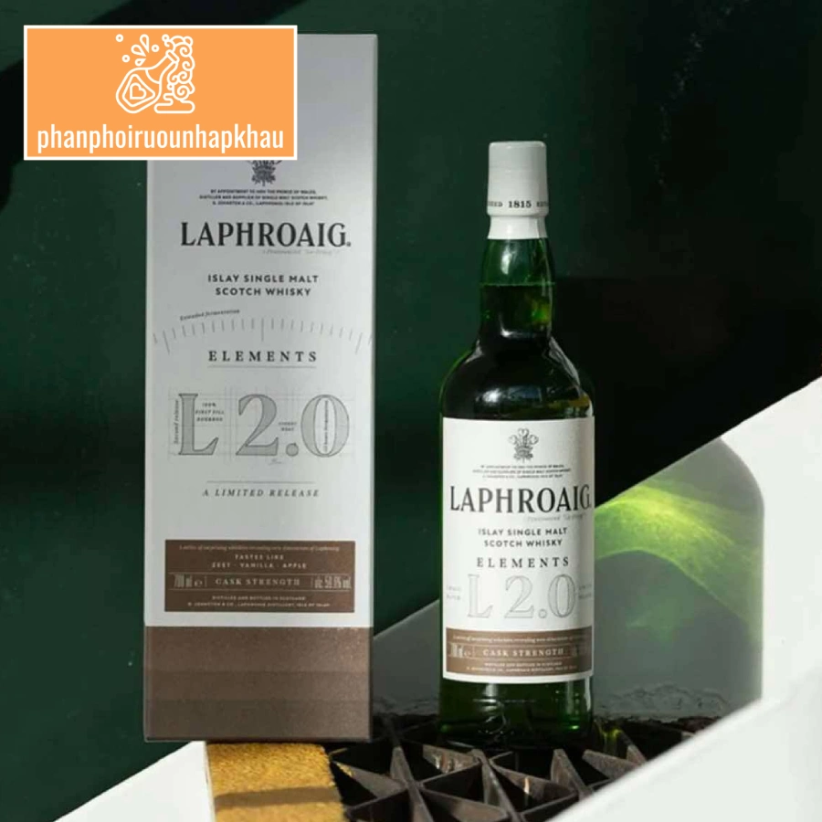 Lịch sử ra đời rượu Laphroaig Elements 2.0
