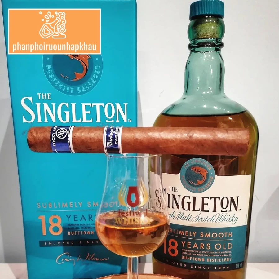 Hướng dẫn phục vụ xứng tầm giá rượu Singleton 18