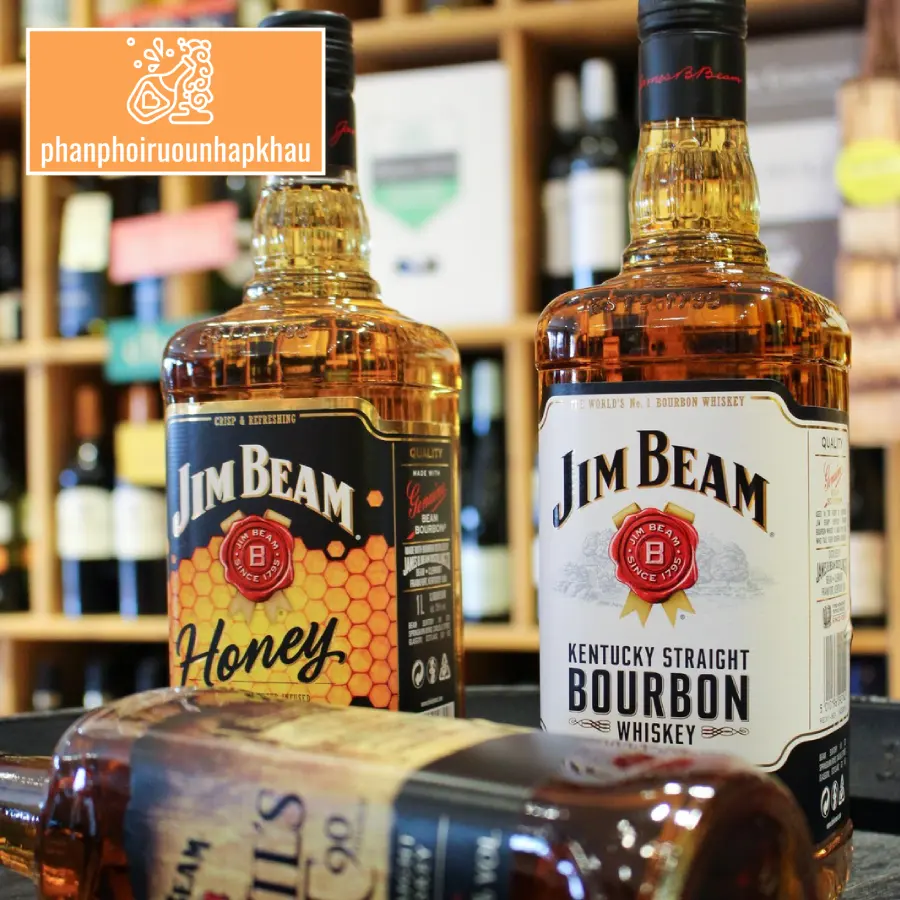 Jim Beam Whiskey giá trị với quy trình chế tác rượu trứ danh