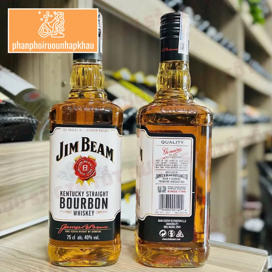 Hương vị tinh tế của rượu Jim Beam White