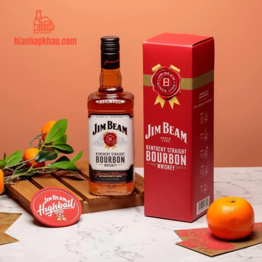 Công thức Cocktail rừ rượu Jim Beam 1L
