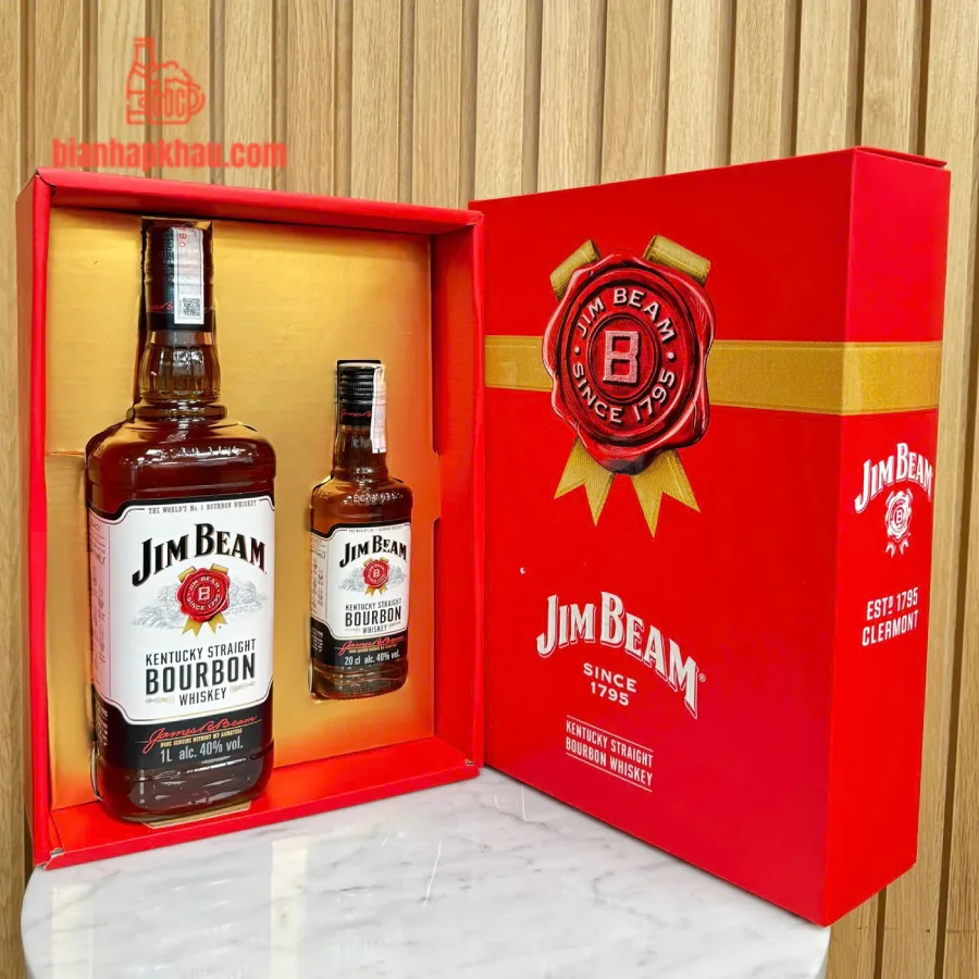 Hương vị lôi cuốn của rượu Jim Beam 1L