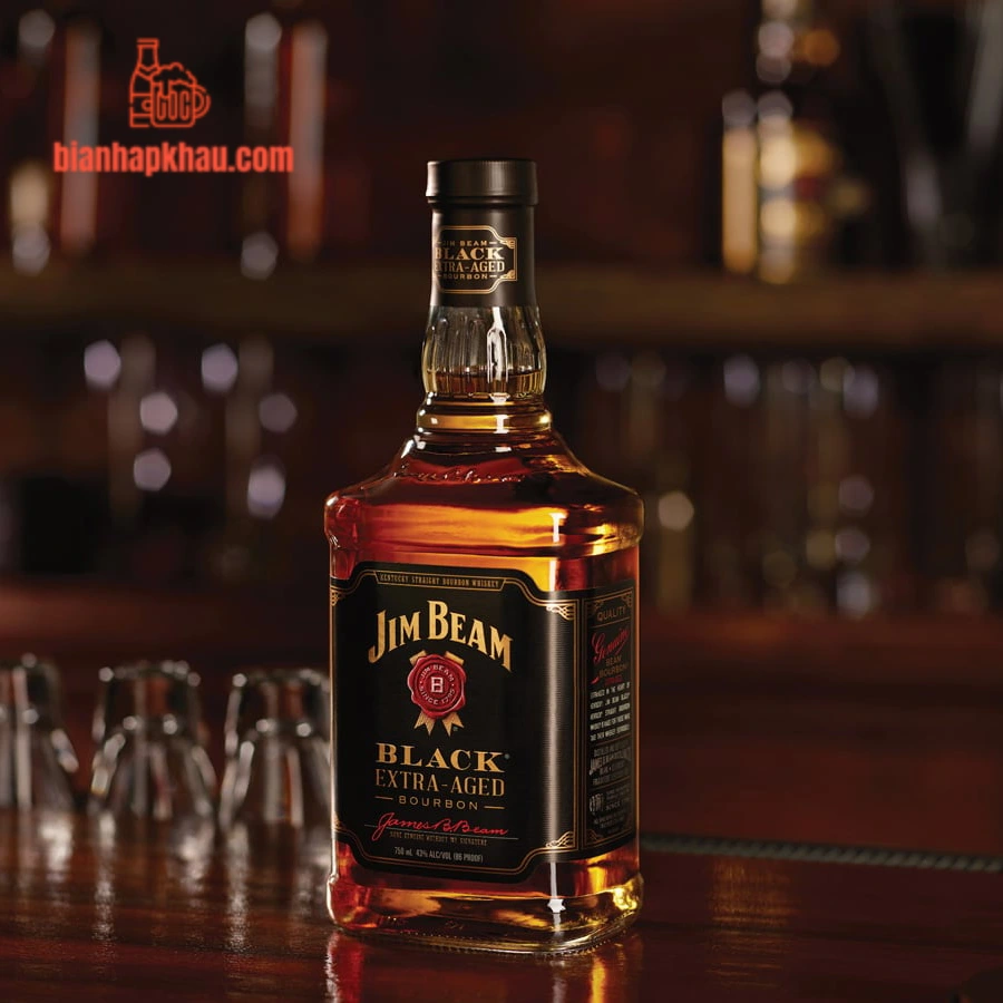 Giới thiệu về rượu Jim Beam Black Extra Aged