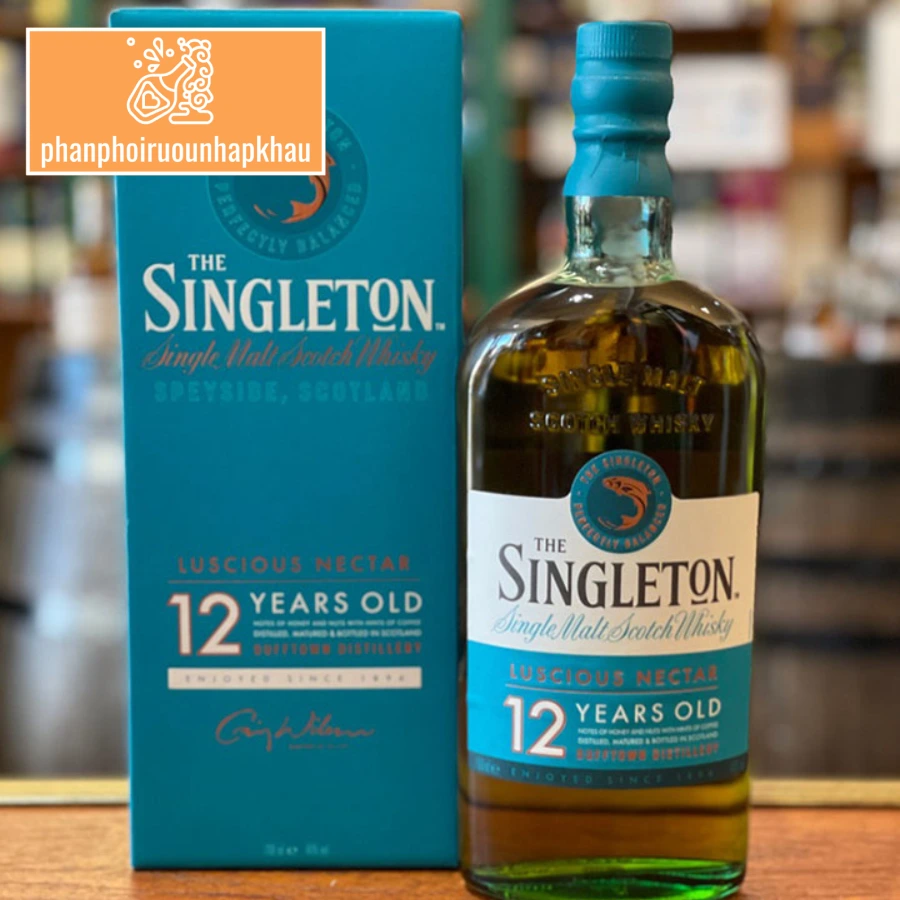 Hương vị đặc trưng xứng tầm với giá rượu Singleton 12