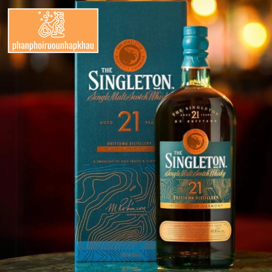 Hương vị ấn tượng của rượu Singleton 21