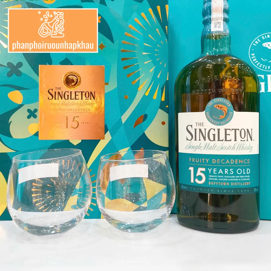 Giới thiệu về rượu Singleton 15 hộp quà 2025