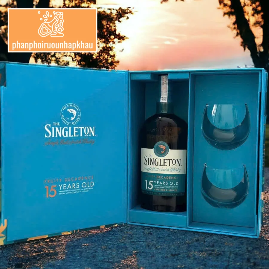 Hương vị đặc trưng của rượu Singleton 15 hộp quà 2025