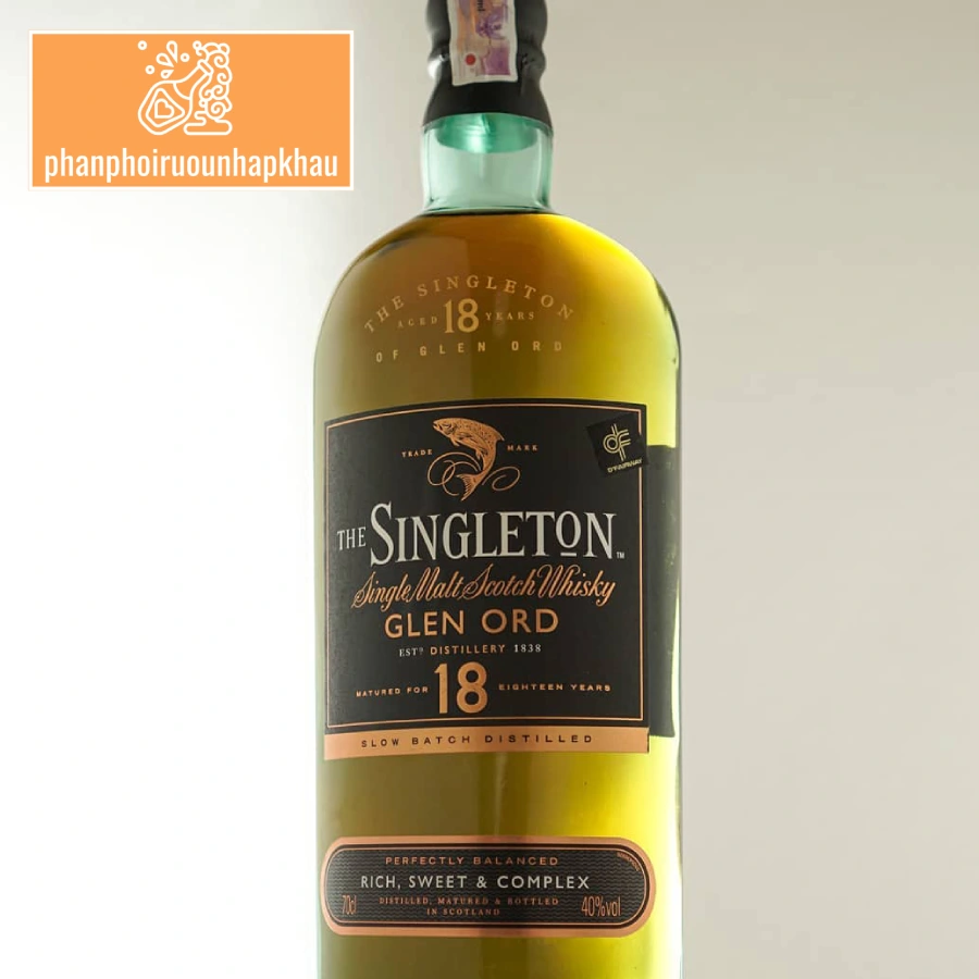 Hướng dẫn phục vụ rượu Singleton 18 hộp gỗ để trải nghiệm trọn vẹn