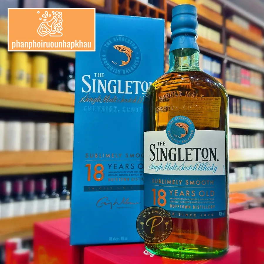 Giới thiệu về rượu Singleton 18 hộp quà 2023
