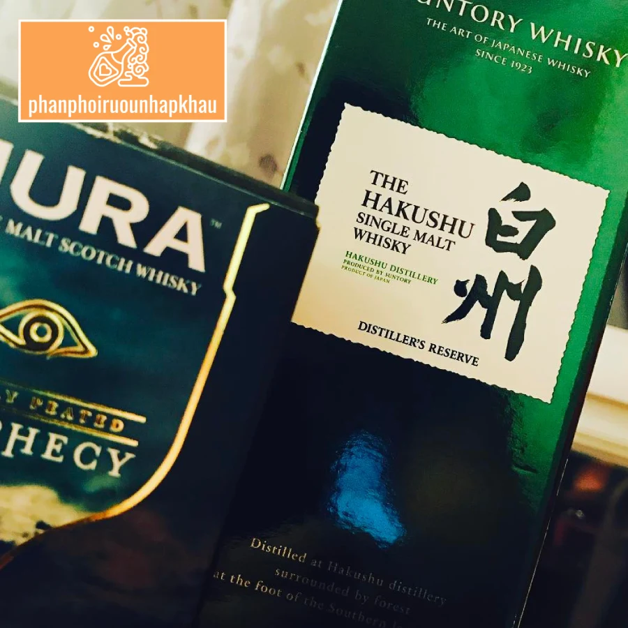 Kỹ thuật sản xuất whisky Hakushu Distillery Reserve