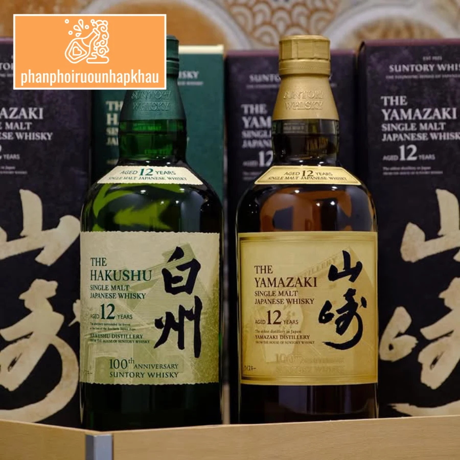 Quy trình sản xuất rượu Hakushu 12 100th Anniversary