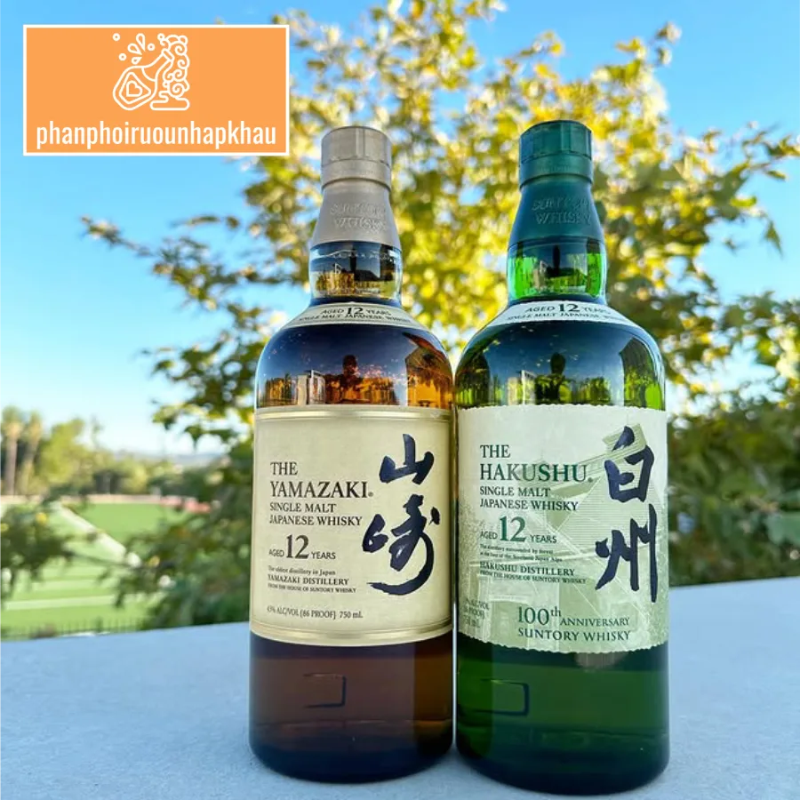 Hương vị của rượu Hakushu 12 100th Anniversary
