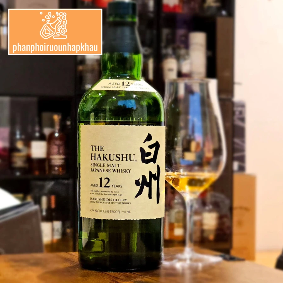 Giới thiệu về rượu Hakushu 12