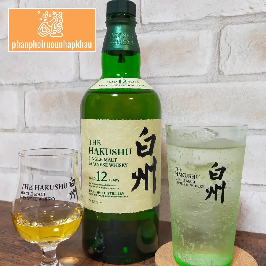 Quy trình sản xuất và nguồn nguyên liệu của rượu Hakushu 12