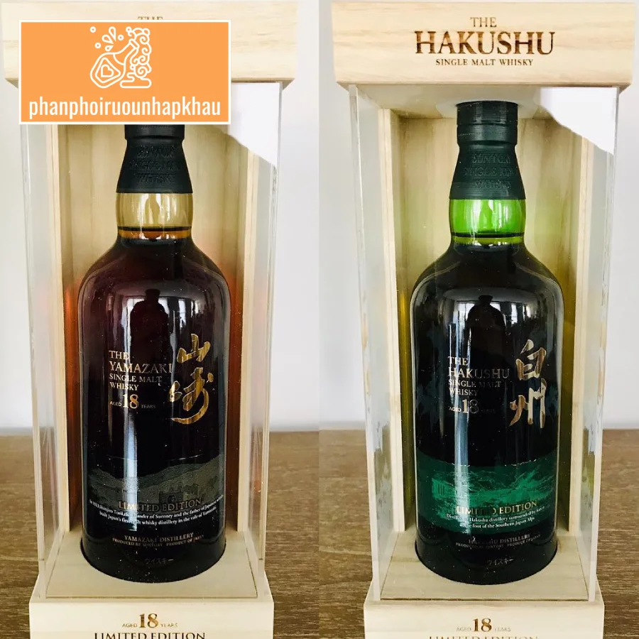 Giới thiệu về rượu Hakushu 18 Limited Edition