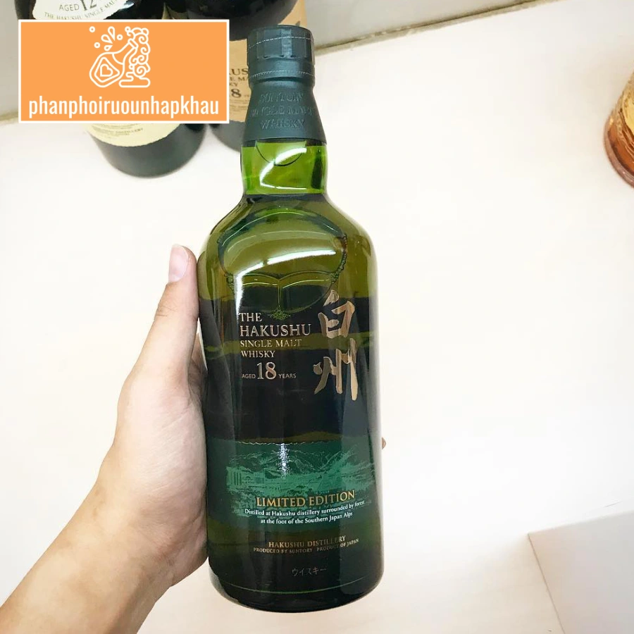 Cách bảo quản rượu Hakushu 18 Limited Edition