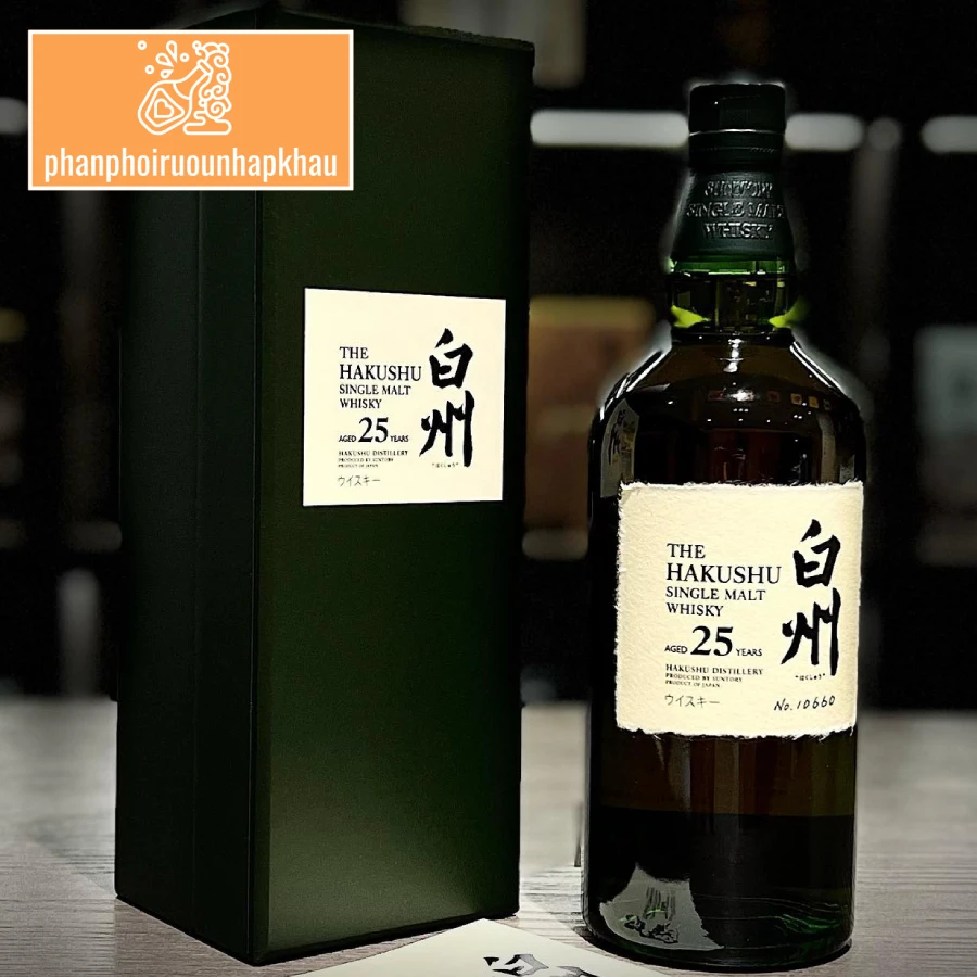 Giới thiệu về rượu Hakushu 25