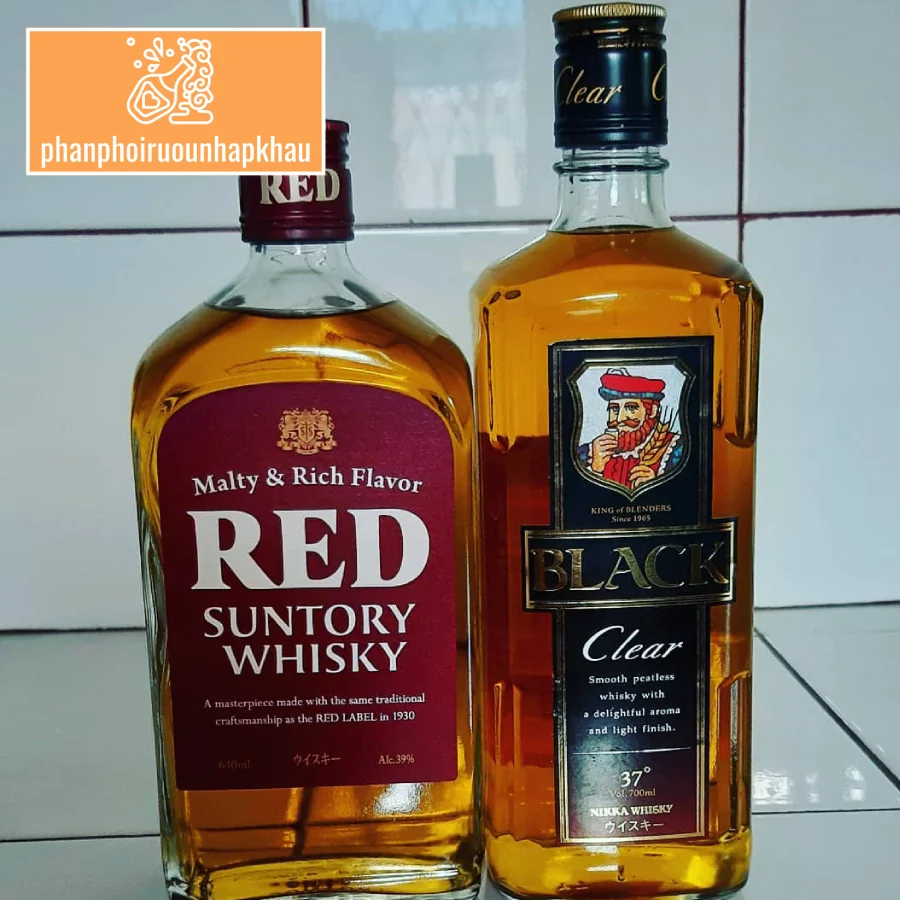 Giới thiệu về rượu Red Suntory Whisky
