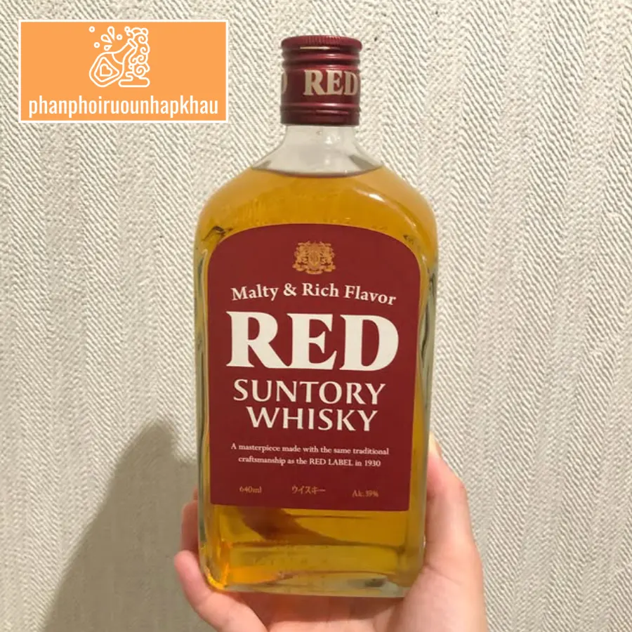 Điểm đặc biệt của rượu Red Suntory Whisky