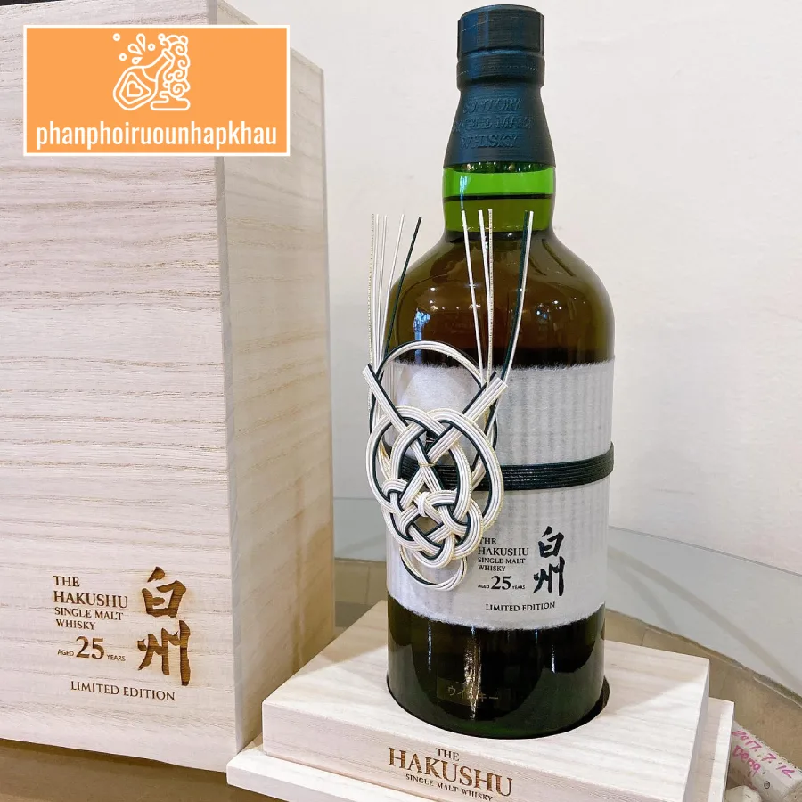 Quy trình sản xuất rượu Rồng Hakushu – Bí mật tạo nên hương vị đặc biệt