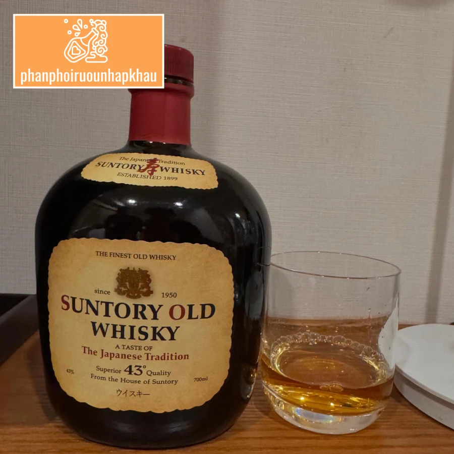 Gợi ý phục vụ rượu Suntory Old Whisky 2021