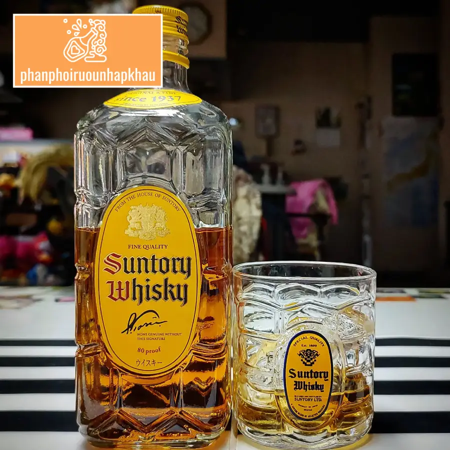 Hướng dẫn thưởng thức rượu Suntory Whisky 1937 chuẩn sành